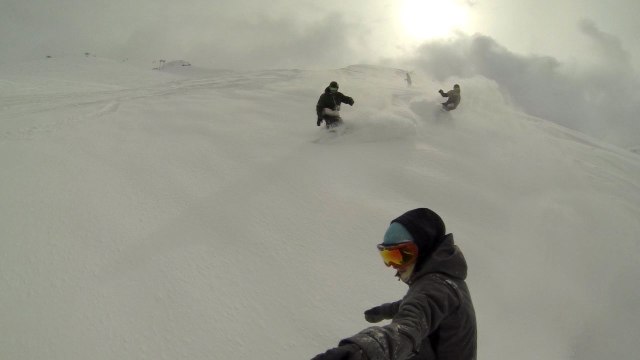 Powder fahren