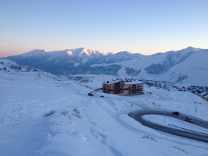 Sonnenuntergang im Gudauri Ski Resort | Travel Delight