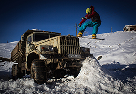 Skifahren und Snowboarden in Georgien (Kaukasus, Gudauri) | Travel Delight