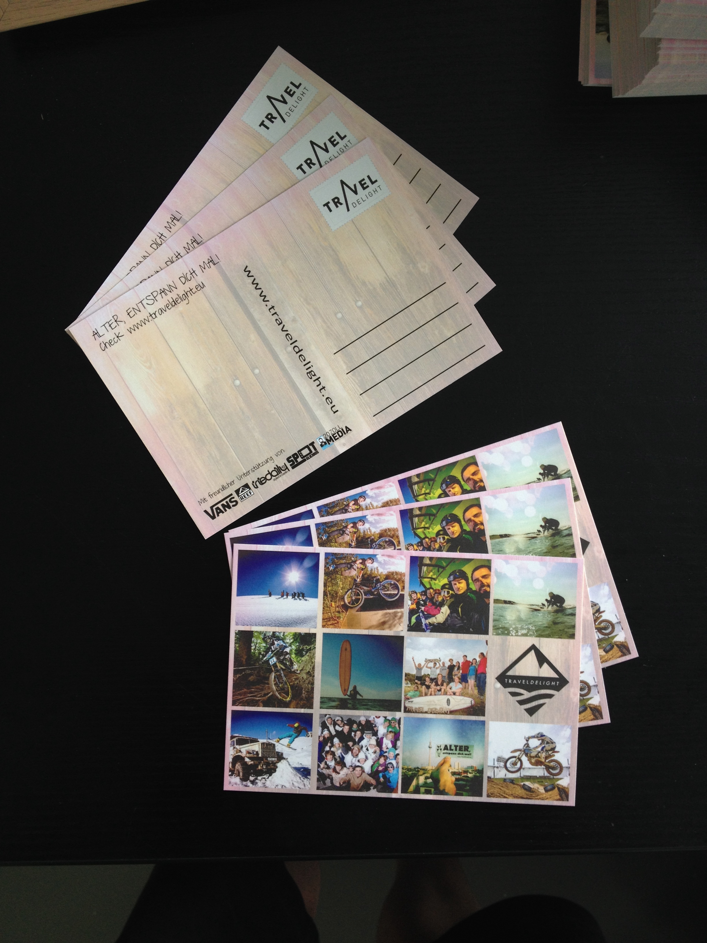 Travel Delight Postkarte