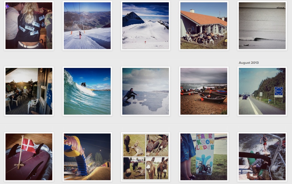 Instagram Übersicht