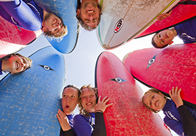 Surfkurs Spaß
