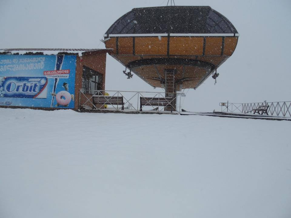 Gudauri - Erster Schnee