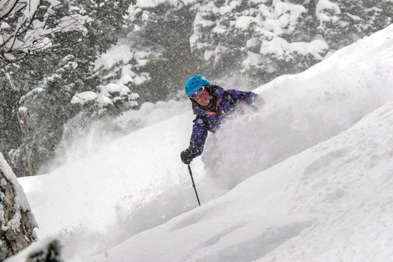 Freeride Camp Himalaya, Tiefschnee