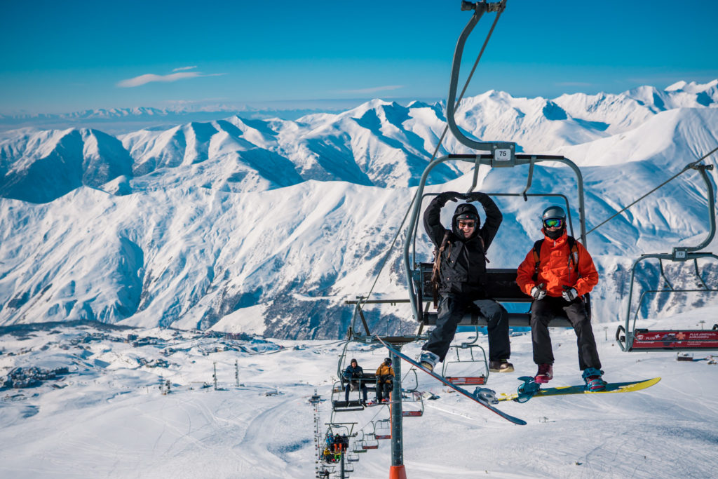 Lifte im Skigebiet Gudauri (Skiurlaub, Winterurlaub Georgien) | Travel Delight