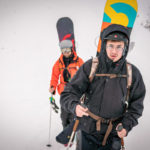 Aufstieg in Gudauri