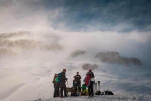 Stärkung beim Touren gehen