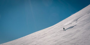 Aufstieg und Freeride Gudauri